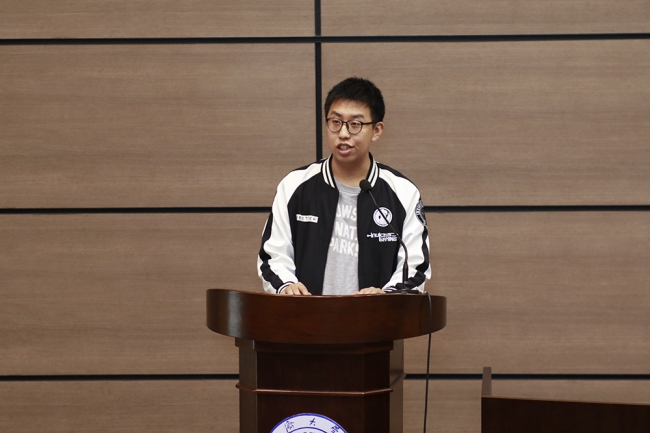 指导员代表发言